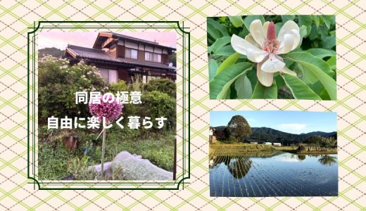 同居の失敗から25年ぶりの同居！極意が分かったかも